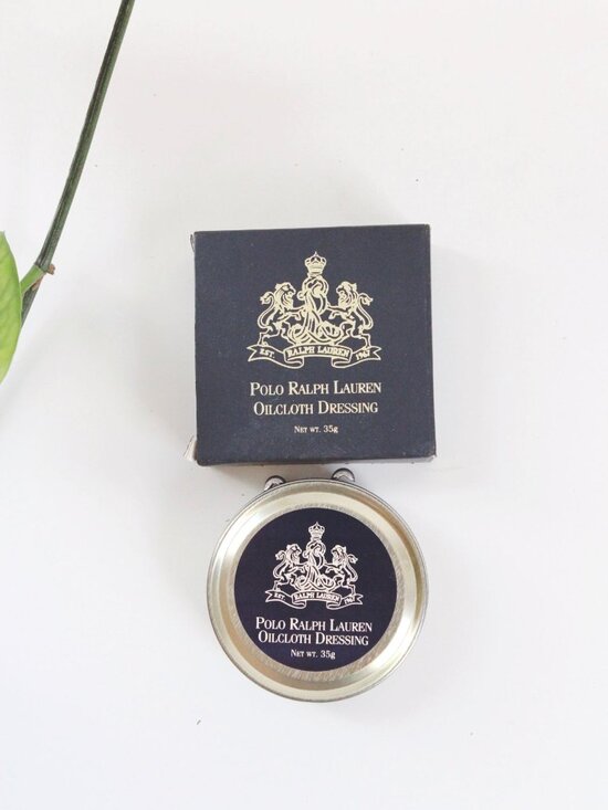 Ralph Lauren Other - Vintage Polo Ralph Lauren Oilcloth Dressing Tin Box New NIB Care Balm